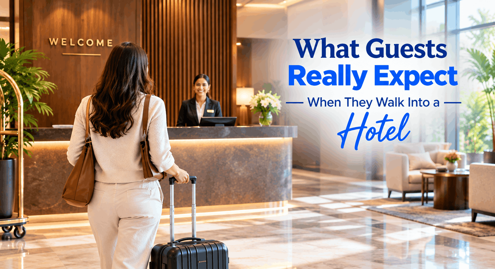 What Guests Really Expect When They Walk Into a Hotel
